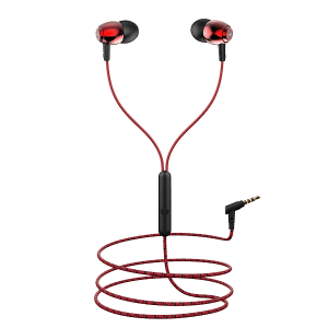 Bassheads 162 | Wired Earphone Made with Durable Coated Cable, Premium 10mm Drivers, Super Extra Bass, In-Built Mic