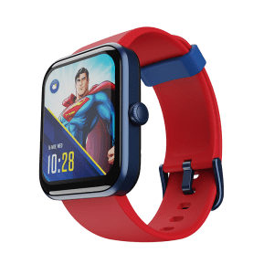 boAt Watch Xtend Superman DC Edition | Premium Smart Watch with Alexa Built-in, 1.69" (4.29cm) Big Square Display