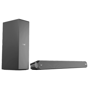 boAt Aavante Bar 1200D | 100W RMS Dolby Audio Soundbar with Wired Subwoofer, 2.1 Channel, Bluetooth, Master Remote Control