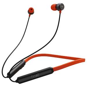 boAt Rockerz 195 | Equipped with 10mm Titanium Drivers, 15H Nonstop Playback, Fast Charging, Magnetic Earbuds