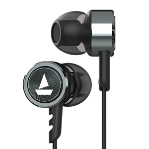 Bassheads 122 | Premium Wired Earphone with 10mm Driver, Metallic Finish, HD Sound, 3.5mm Straight Jack, Activate Voice Assistant with One Click