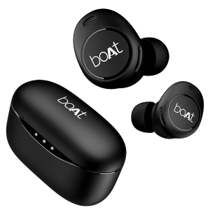 boAt Airdopes 121v2 Plus | Wireless Earbuds with 50 Hours Playback, BEAST™ Mode, ENx™ Technology, IPX4 Resistance