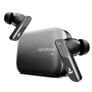 boAt Nirvana X TWS | Wireless Earbuds with Knowles dual drivers, Hi-Res Audio LDAC, 40 Hours Playback, boAt Hi-Fi Sound, ENx™ Technology, Dual Pairing