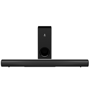 boAt Aavante Bar Aroha | Bluetooth Soundbar with Wired Subwoofer, 100W RMS Sound, 2.1 channel, Multiple EQ Modes, Bluetooth v5.3, USB, AUX, HDMI (ARC)