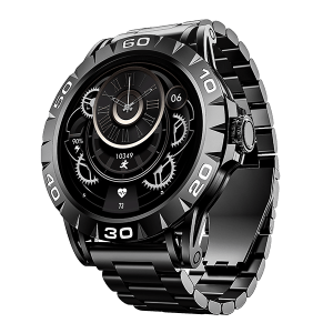 boAt Enigma Z30 | Smartwatch with 1.39" TFT Display, BT Calling, 100+ Watch Faces, Luxurious Metal Body