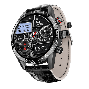 boAt Enigma Z40 | Luxury Smartwatch with 1.32" Round TFT Display, IP67 Splash & Sweat Resistance, SpO2 & Sleep Monitoring