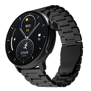 boAt Lunar Tigon | Smartwatch with 1.45" Round AMOLED Display, BT Calling, 100+ Sports Modes, Functional Crown