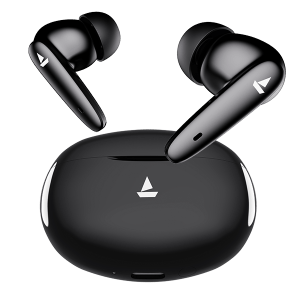 boAt Airdopes 161 Pro Buds | Wireless Earbuds with 50 Hours Playback, Dual Pairing, Dual Mics with ENx™ Technology