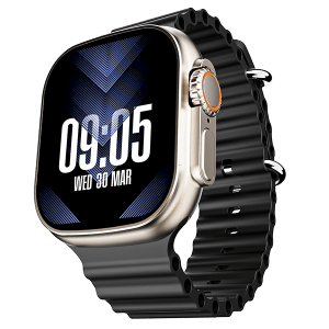 boAt Wave Elevate | Smartwatch with 1.96" (4.97cm) HD Display, BT Calling, 100+ Sports Modes, 15 Days Battery, Premium Metal Body