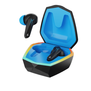 boAt Immortal 128 | Gaming Earbuds with Super Low Latency, RGB Lights, BEAST™️ Mode, 40 Hours Playback, ENx™ Technology