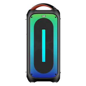 boAt Party Pal 320 | Bluetooth Party Speaker with 120W RMS Stereo Sound, 6 Hours Playback, Mic for Karaoke & Guitar Input