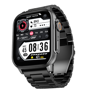 boAt Wave Vivid | Premium 2.0" (5.08 cm) AMOLED Display Smartwatch with BT Calling, 100+ Sports Modes, SpO2 Measurement