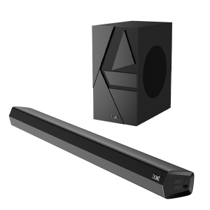 boAt Aavante Bar Thump | 200W RMS boAt Signature Sound, 2.1 Channel Soundbar with Wired Subwoofer, Entertainment EQ Modes, Bluetooth v5.3, USB, AUX, HDMI (ARC)