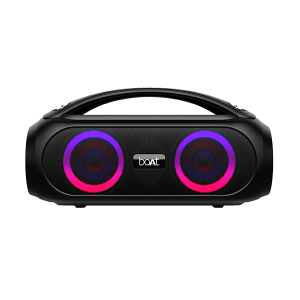 Party Pal 53 | Wireless Bluetooth Speaker with 20W RMS Stereo Sound, RGB LEDs, 4.5 Hrs Playback, USB, FM, AUX, BT