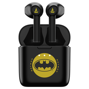boAt Airdopes 131 Batman DC Edition | Wireless Earbuds with 13 mm Drivers, Bluetooth v5.0, 650mAh pocket friendly Charging Case