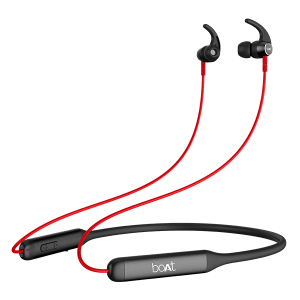 boAt Rockerz 330 | Bluetooth Earphone with Upto 30 Hours Nonstop Audio Bliss, Peerless Metallic Control Panel