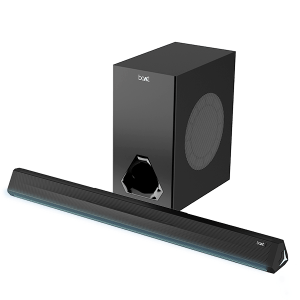 boAt Aavante Bar Aura | Bluetooth Soundbar with 160W RMS Signature Sound, 2.1 Channel, Wired Subwoofer
