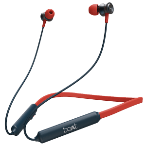 boAt Rockerz 185 | Wireless Neckband with Bluetooth v5.0, 15H Playback, IPX4 water-resistant, 10mm drivers